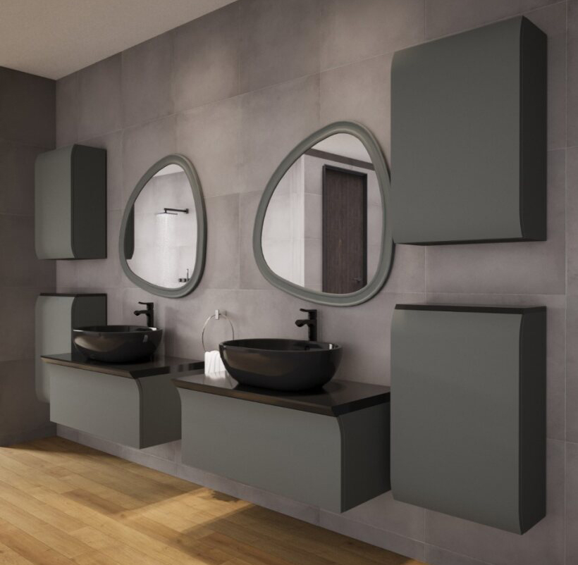 Bathroom furniture set